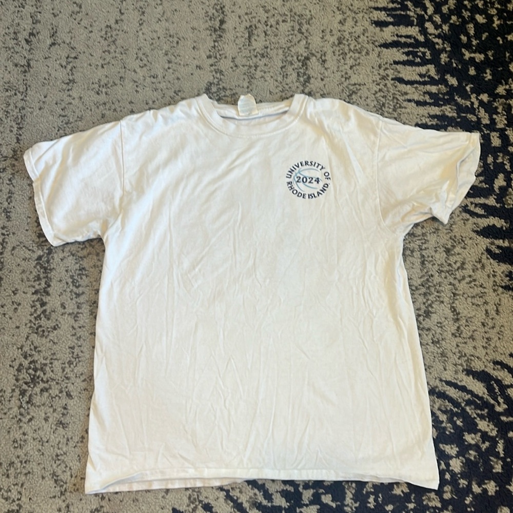 URI Greek life alumni basketball game tee